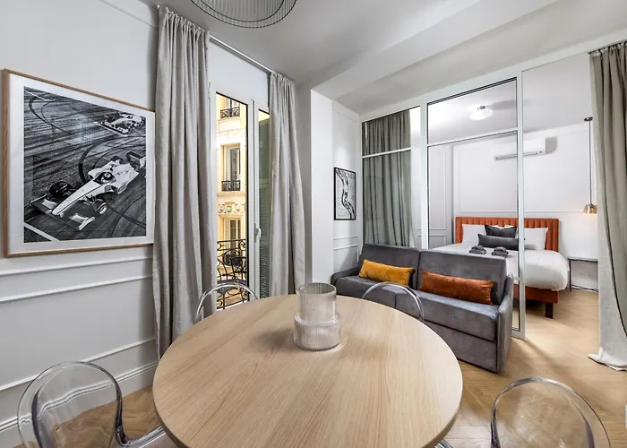 New Center Easy Fiber Wifi Ac Apartment Monte Carlo